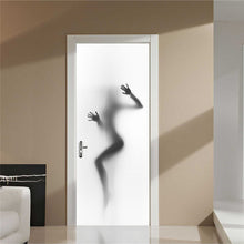 Load image into Gallery viewer, 77x200cm 3D Beautiful Landscape Door Sticker For Living Room Bedroom DIY PVC Self Adhesive Wallpaper Waterproof Mural Decal