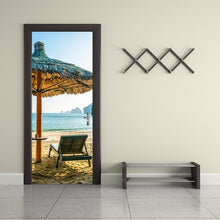 Load image into Gallery viewer, 77x200cm 3D Beautiful Landscape Door Sticker For Living Room Bedroom DIY PVC Self Adhesive Wallpaper Waterproof Mural Decal
